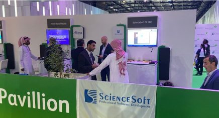ScienceSoft’s Team at Arab Health 2023: Reaching New Business Horizons