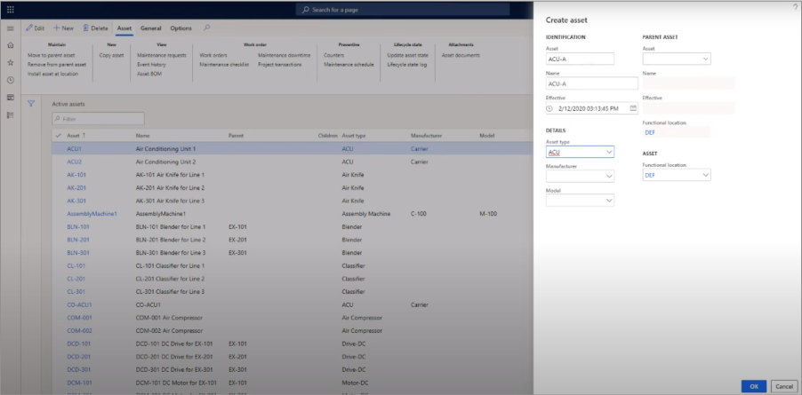 Asset Management with Microsoft Dynamics 365 Supply Chain: Full Overview