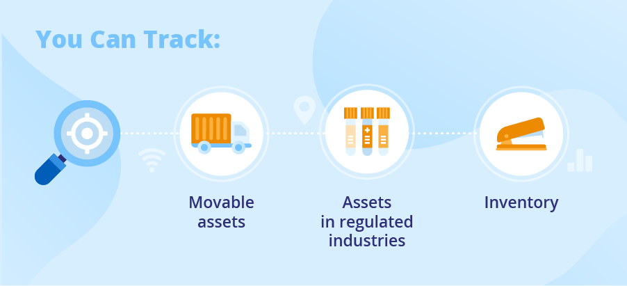 Asset tracking software - asset types