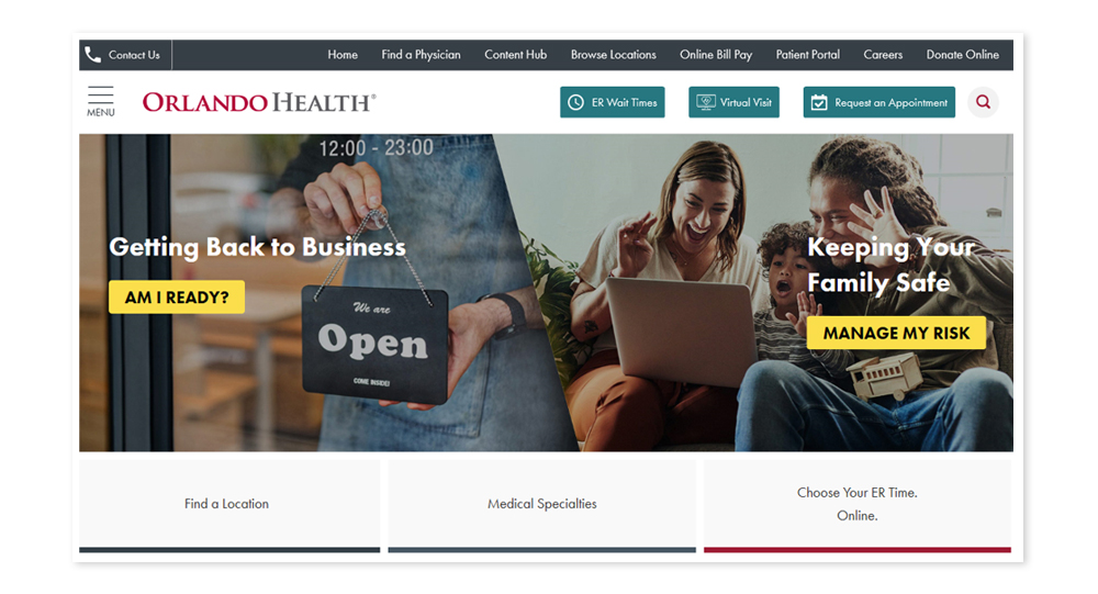 Best Practices of Healthcare Website Design with Examples