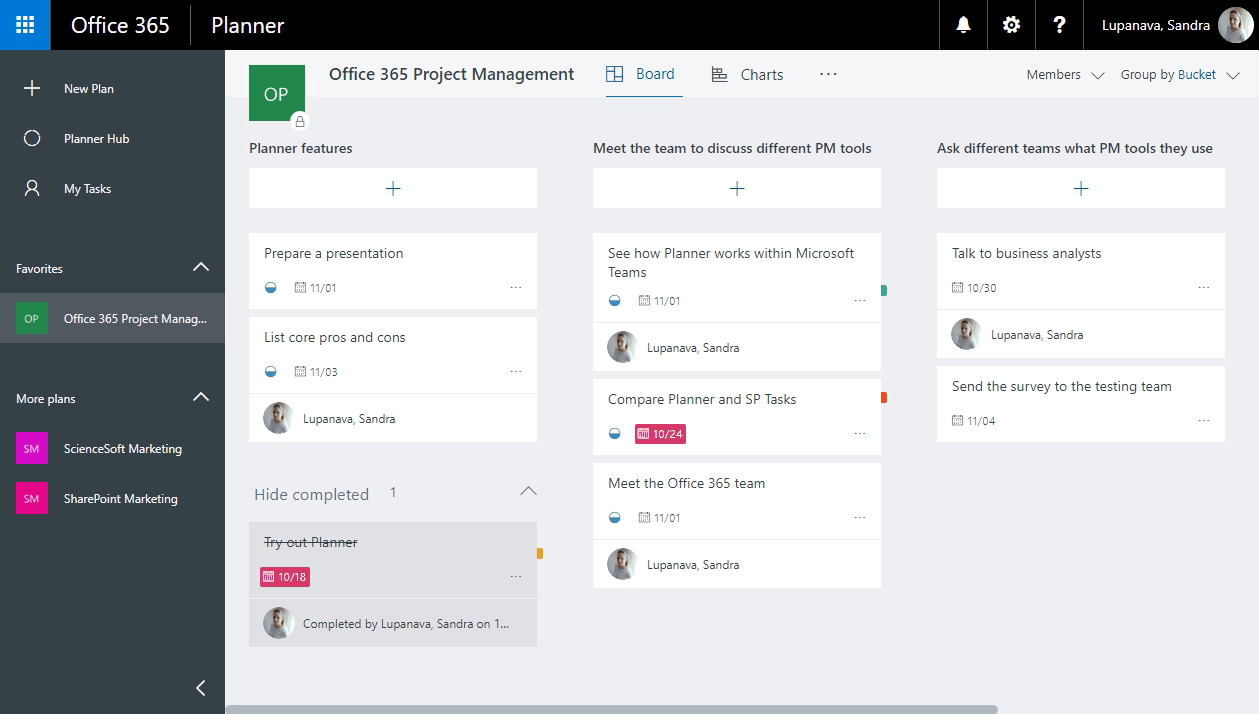 task management in office 365