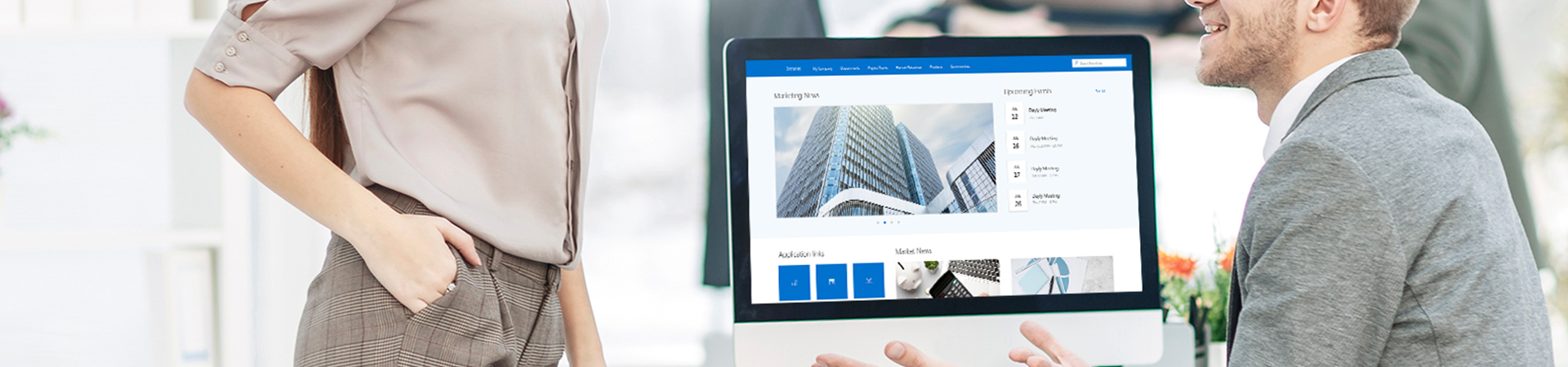 SharePoint Intranet Redesign for a US Community Bank