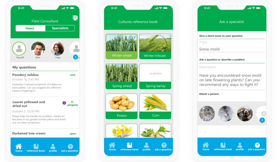 mobile farming app