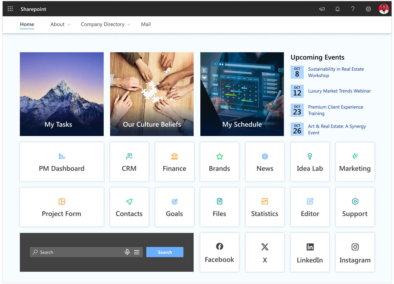 sp for undersea technology company mid