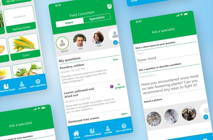 Mobile and Web Farming Apps for a 70-Year-Old Agrochemical Solution Producer 