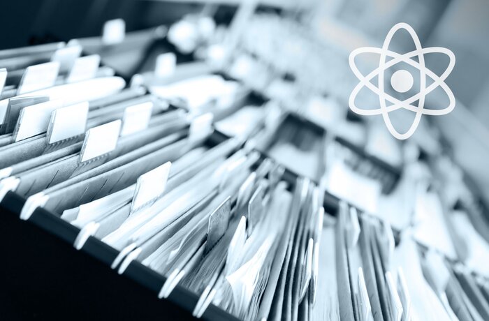 Scientific Document Management System for the Nuclear Field
