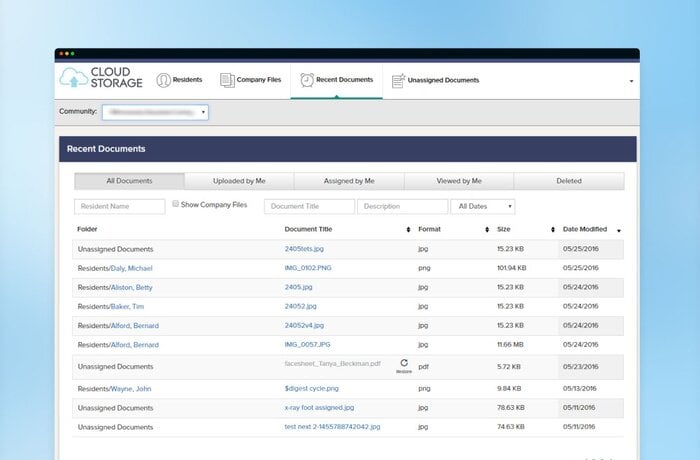 Cloud Solution to Extract and Store Medical Images