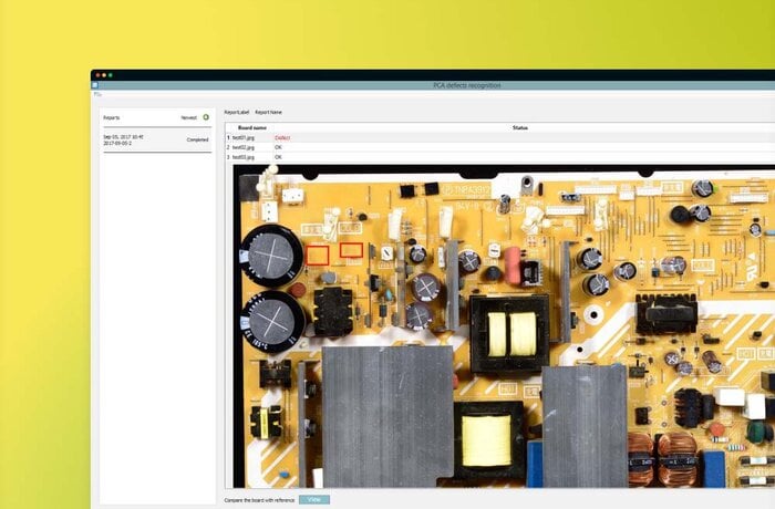 Image Analysis Software for Automated Optical Inspections