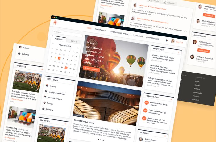 Employee Portal to Manage Corporate Social Activity