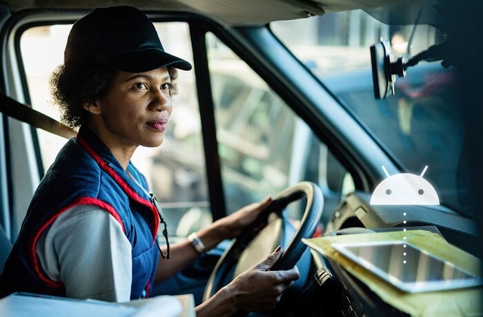 Field Service Android App for Delivery Truck Drivers