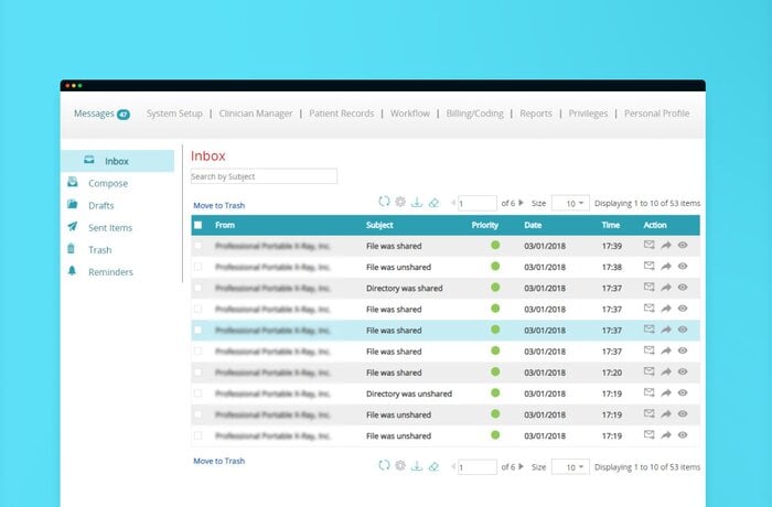 ترحيل برمجيات إدارة المؤسسات الطبية إلى أُطر العمل Java وJavaScript