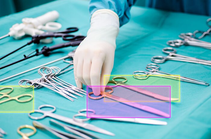 Machine Vision Model PoC for Surgical Items Detection with 95%+ Accuracy