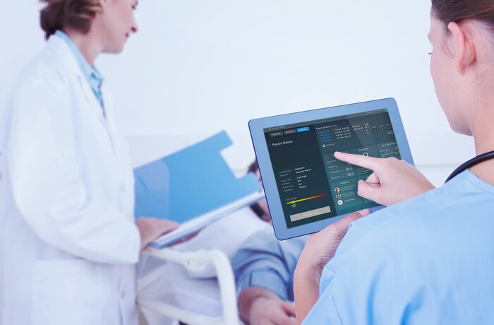 تطوير تطبيق آيباد لطاقم التمريض في المستشفيات لمجموعة طبية نمساوية