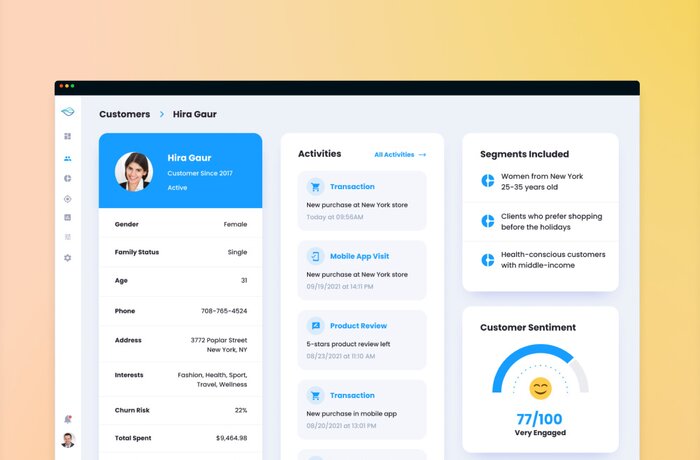 Big Data Solution for a 360-Degree Customer View and Optimized Stock Management
