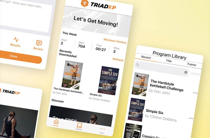 إعادة تصميم المنتج البرمجي ووضع استراتيجية التسويق لتطبيق TriadXP للياقة البدنية