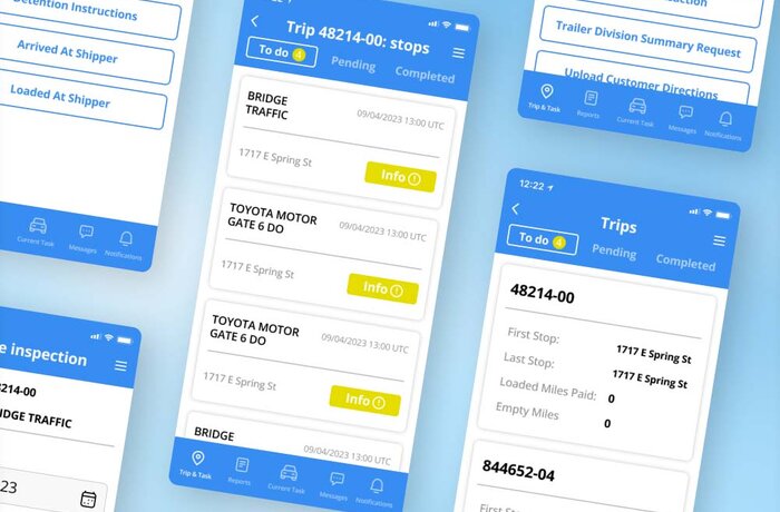 Driver-Safe Route Management App for a 5,000-Employee T&L Company