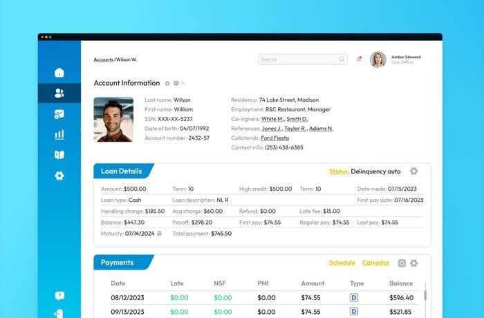 Custom Software for End-to-End Loan Management Automation