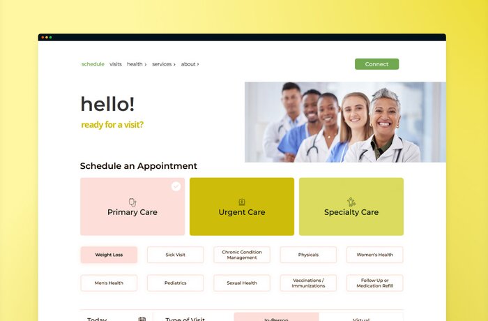 Primary Care Telehealth App Designed in 4 Weeks