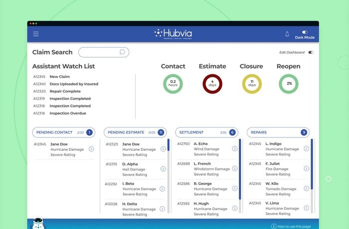 Scalable and Secure Claims Automation SaaS Product for Brush Claims