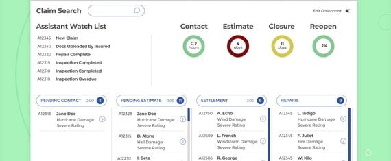 تطوير منتج برمجيات كخدمة (SaaS) آمن  وقابل للتوسع لأتمتة مطالبات التأمين لصالح شركة Brush Claims