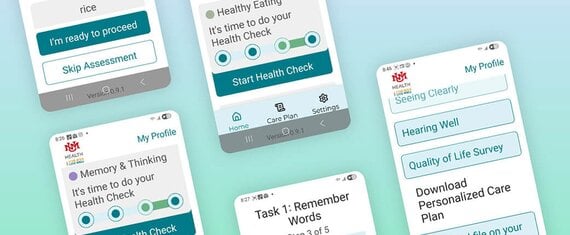 Mobile App for UNM Health Sciences Center to Support Its Statewide Healthy Aging Program