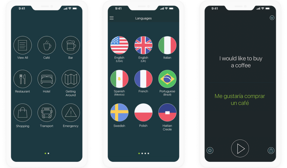 language learning portal and mobile apps