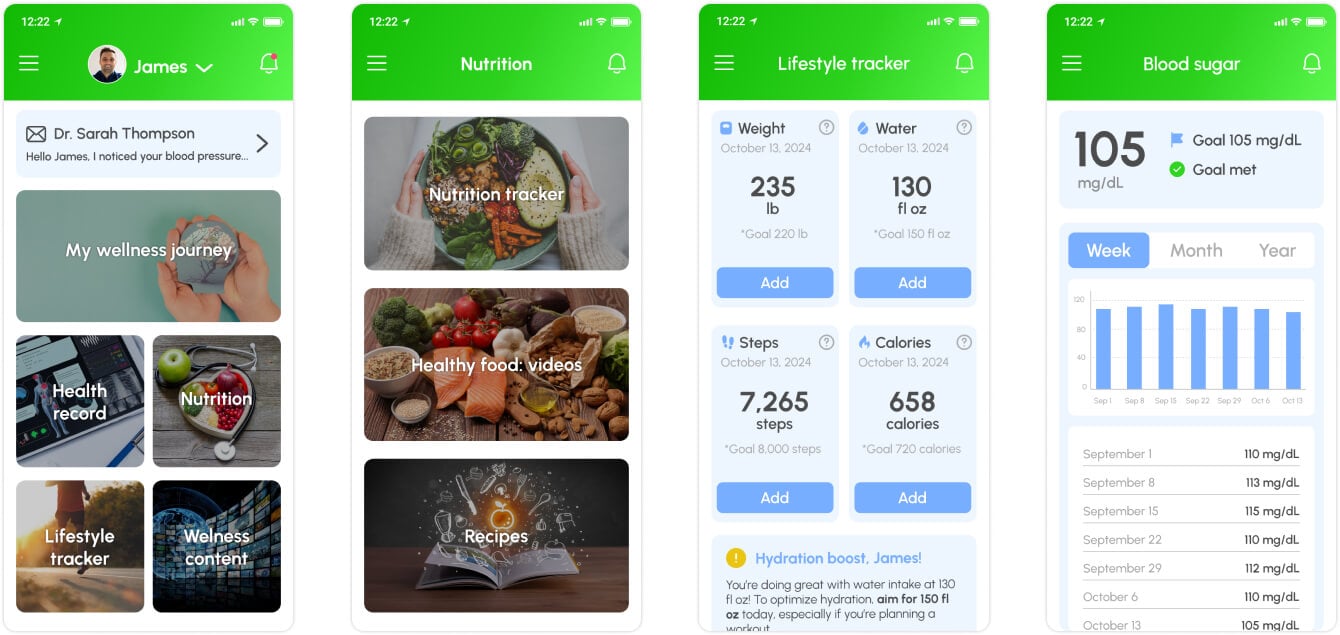 Mobile app for obesity management