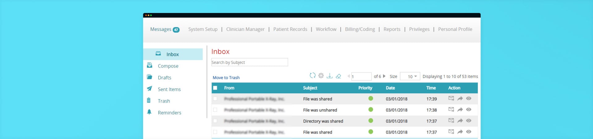 Migration of Medical Enterprise Management Software to Java and JavaScript