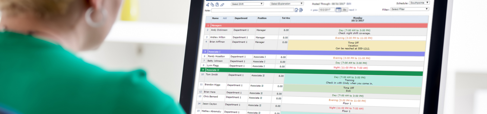 Testing of Workforce Management Software