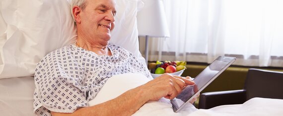 Inpatient Care Mobile App with Communication, Entertainment, and Room Control Capabilities