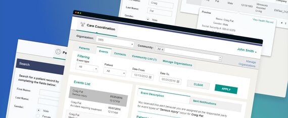 Care Team Coordination Web App for 120+ Care Providers