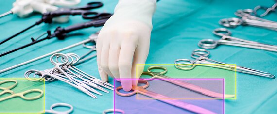 تطوير منتج إثبات المفهوم (PoC) لنموذج الرؤية الحاسوبية للتعرف إلى الأدوات الجراحية ومراقبة استخدامها