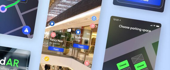 Retail App with GPS and AR Functionality to Enhance Shopping Mall Experience 