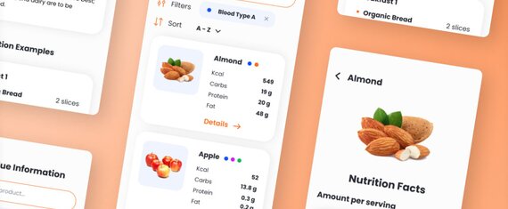iOS and Android Mobile App for Personalized Nutrition Planning