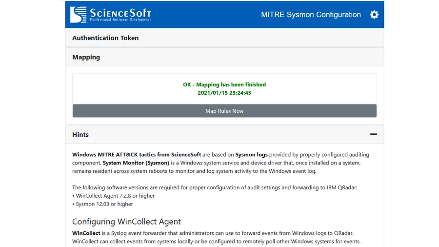 MITRE Windows Integration App