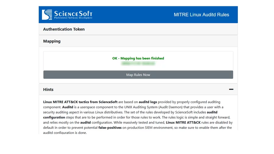 MITRE Linux Integration App