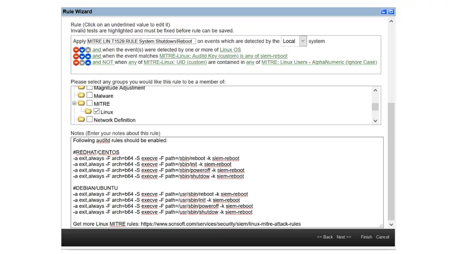 MITRE Linux Integration App