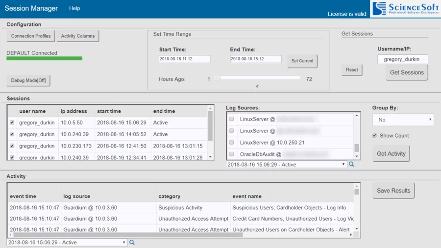 QSM Session Manager