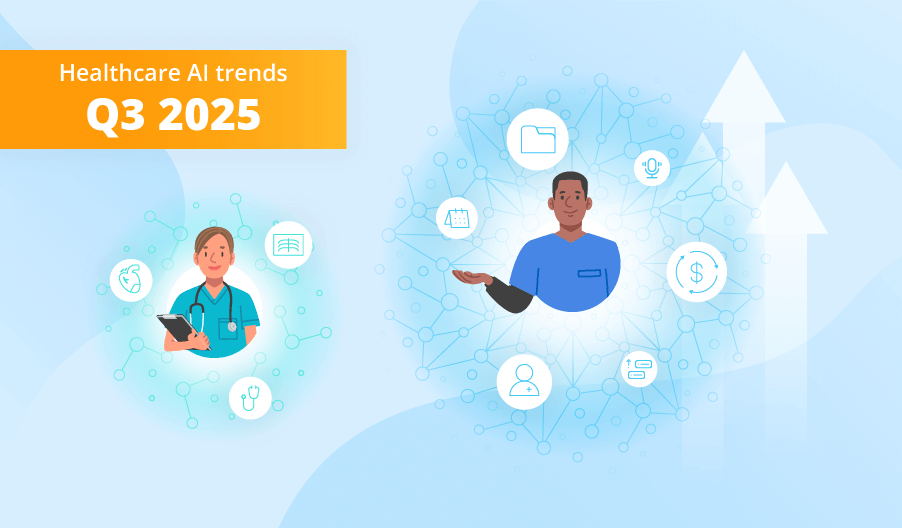 Q3 2025 Healthcare AI Trends by ScienceSoft: AI for Administrative and Clinical Workflows to Become a Default Budget Line in 2026