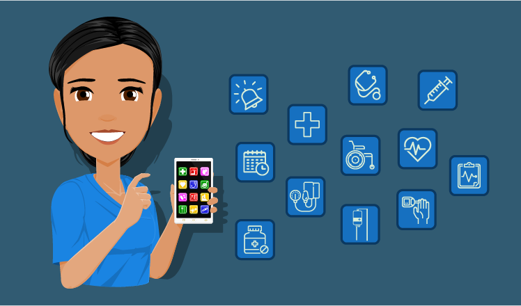 Overview of problem-solving nursing apps