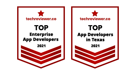ScienceSoft Is in 2021 Lists of Top Enterprise App Development Companies and Top App Developers in Texas by Techreviewer