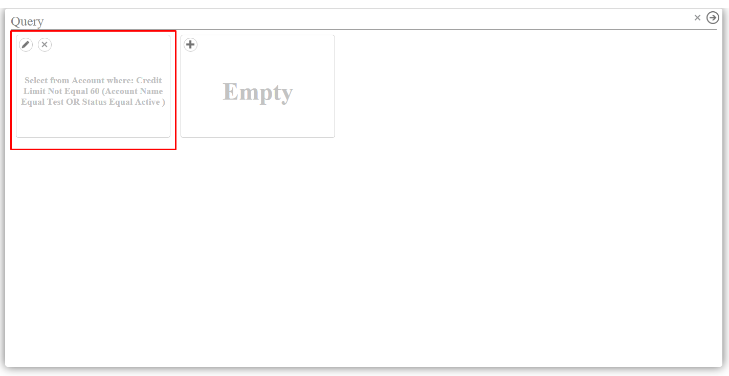 Edit or delete query
