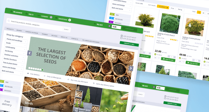 ScienceSoft Launched an eCommerce website for United Company