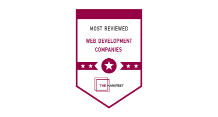ScienceSoft Is Among the Most Reviewed Web Development Companies on The Manifest