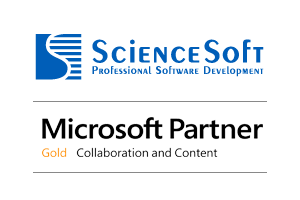 ScienceSoft attains Microsoft Gold Collaboration and Content Competency 