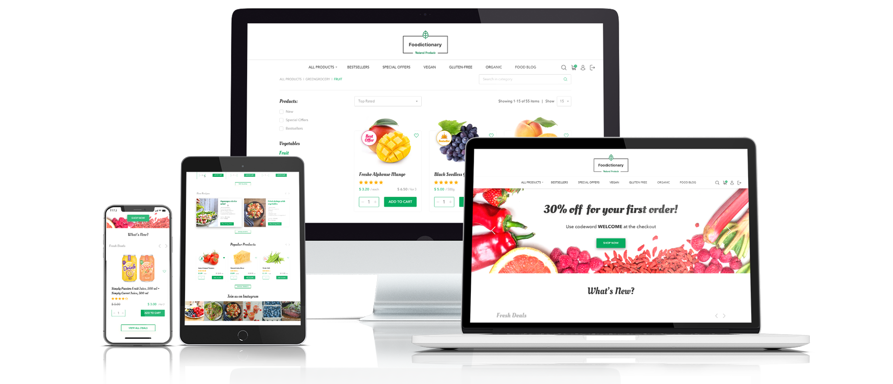 food ecommerce presentation 1