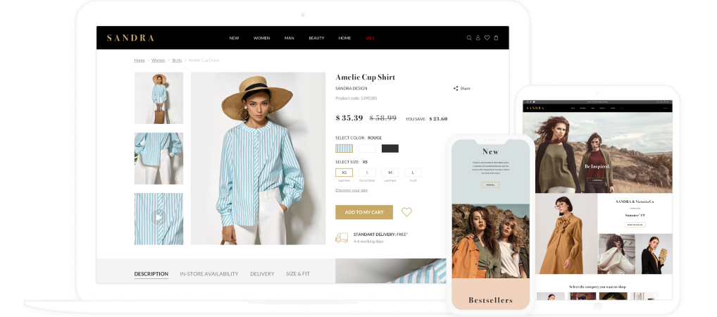 Custom Magento development projects showcase