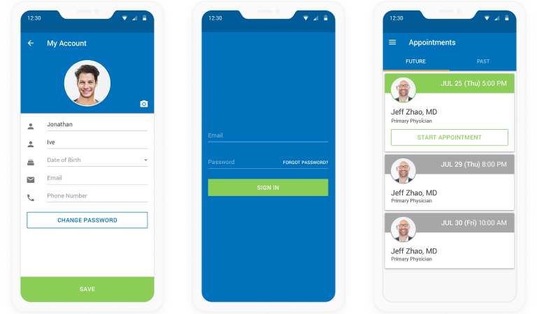 Mobile Patient Check-In - Virtual Healthcare
