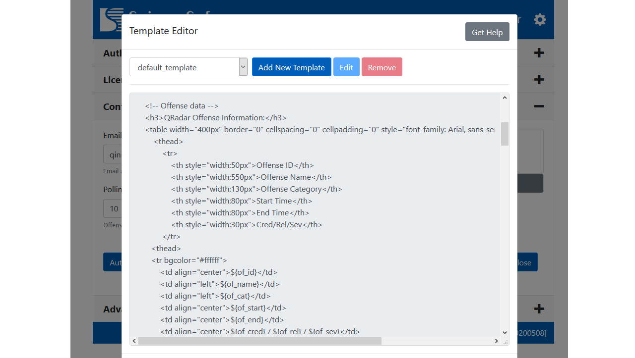 QLEAN report screen with cybersecurity risk insights.