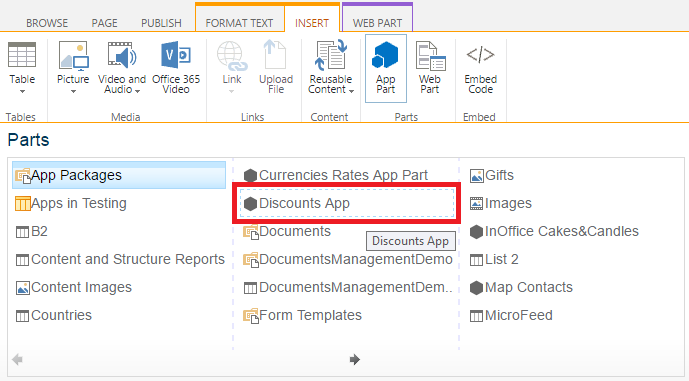 SharePoint - Corporate Discounts